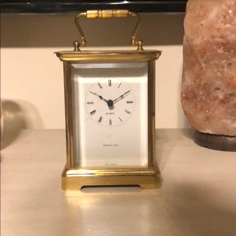 Vintage Tiffany and Co. clock.